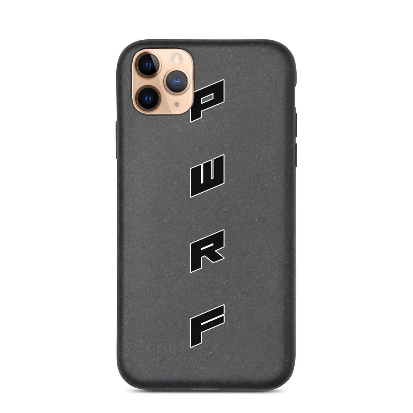 PWRF Vertical Speckled iPhone case