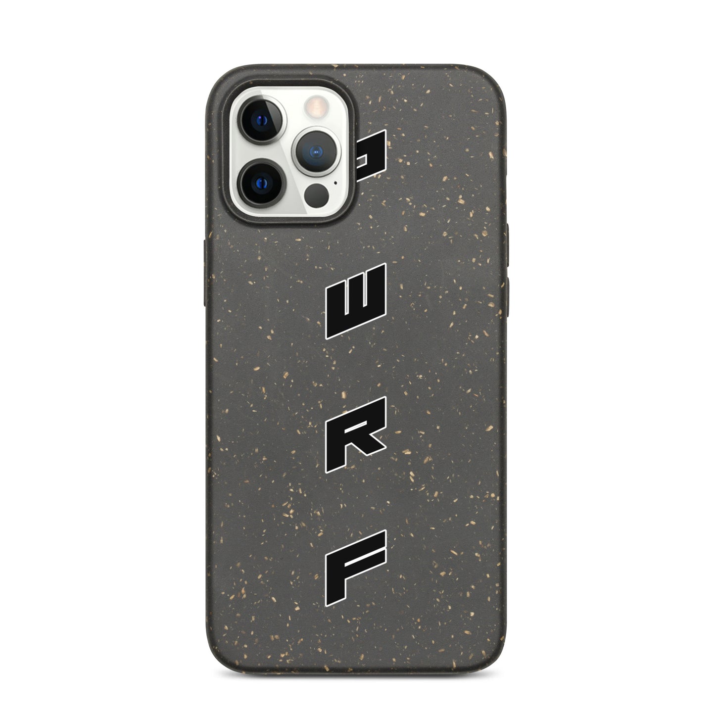 PWRF Vertical Speckled iPhone case