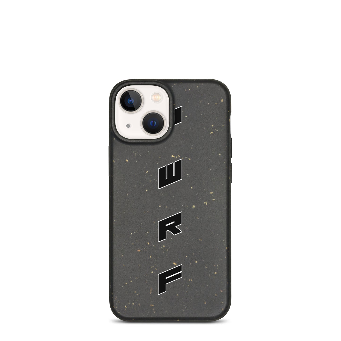 PWRF Vertical Speckled iPhone case