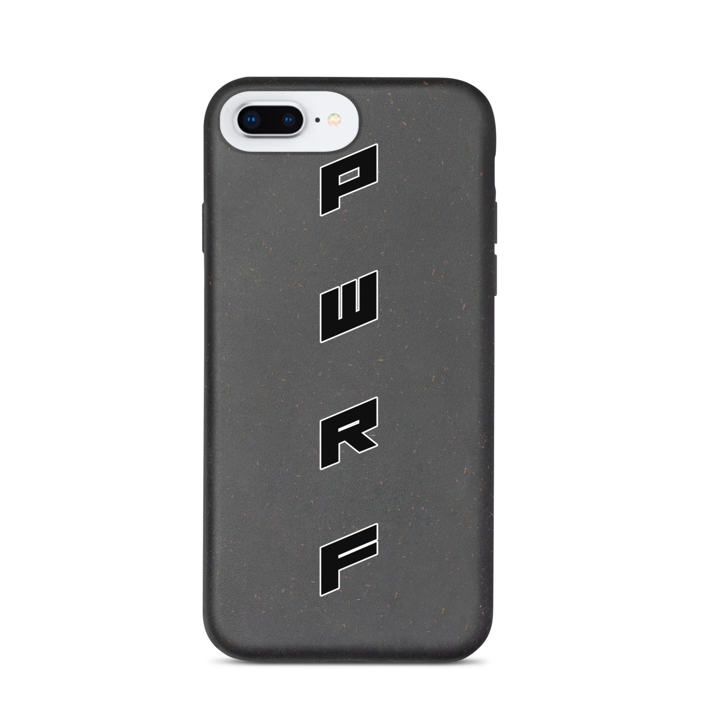 PWRF Vertical Speckled iPhone case