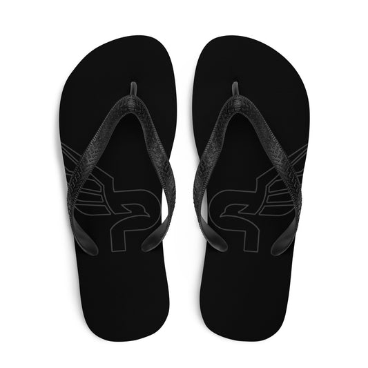 PWRF Brand Logo Flip-Flops