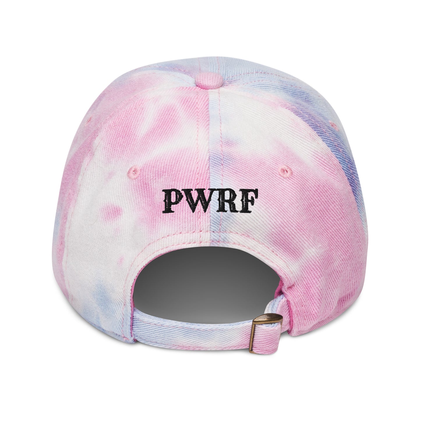 PWRF Brand Logo Tie Dye Hat