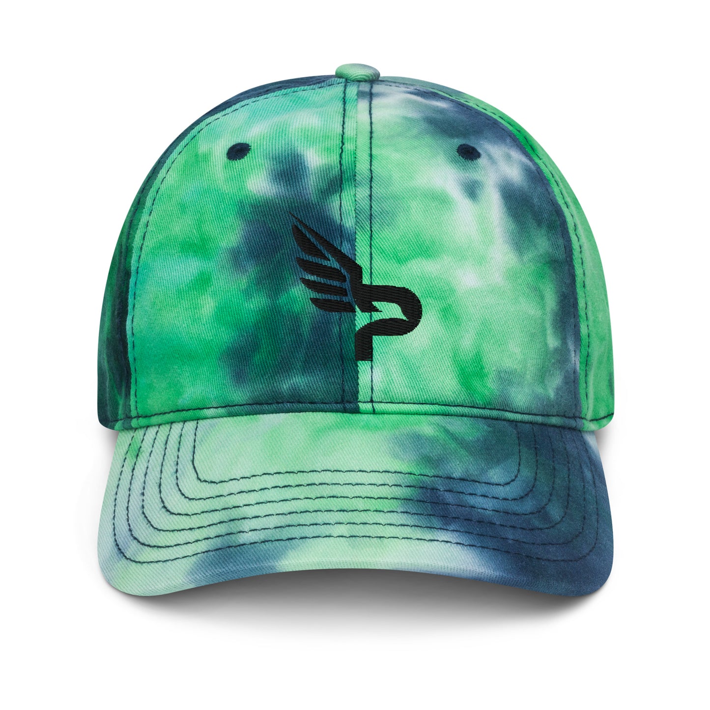 PWRF Brand Logo Tie Dye Hat