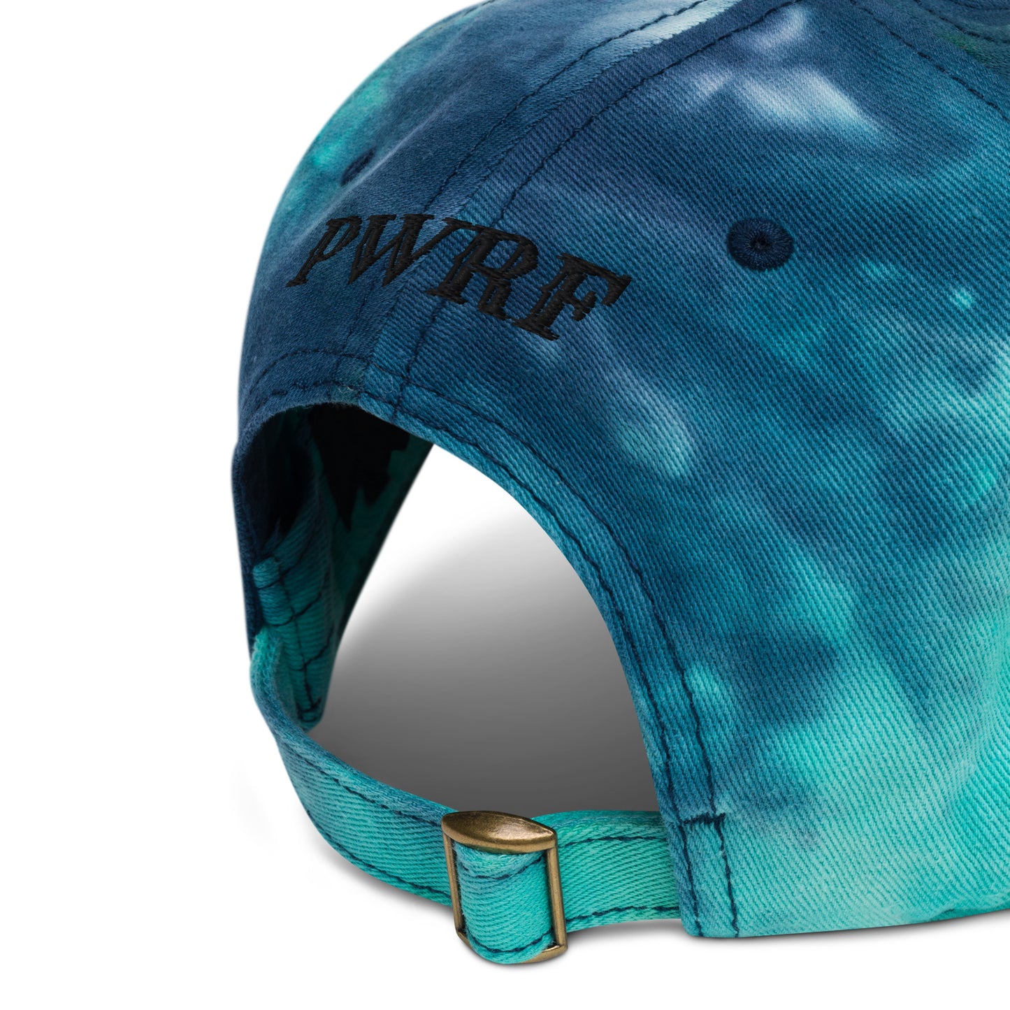 PWRF Brand Logo Tie Dye Hat