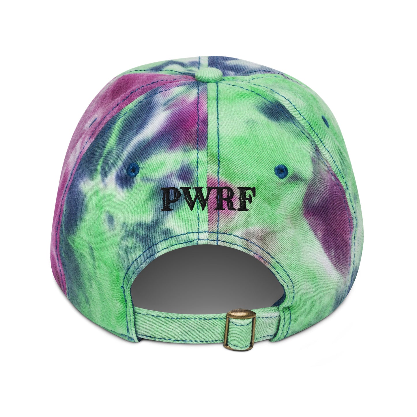 PWRF Brand Logo Tie Dye Hat