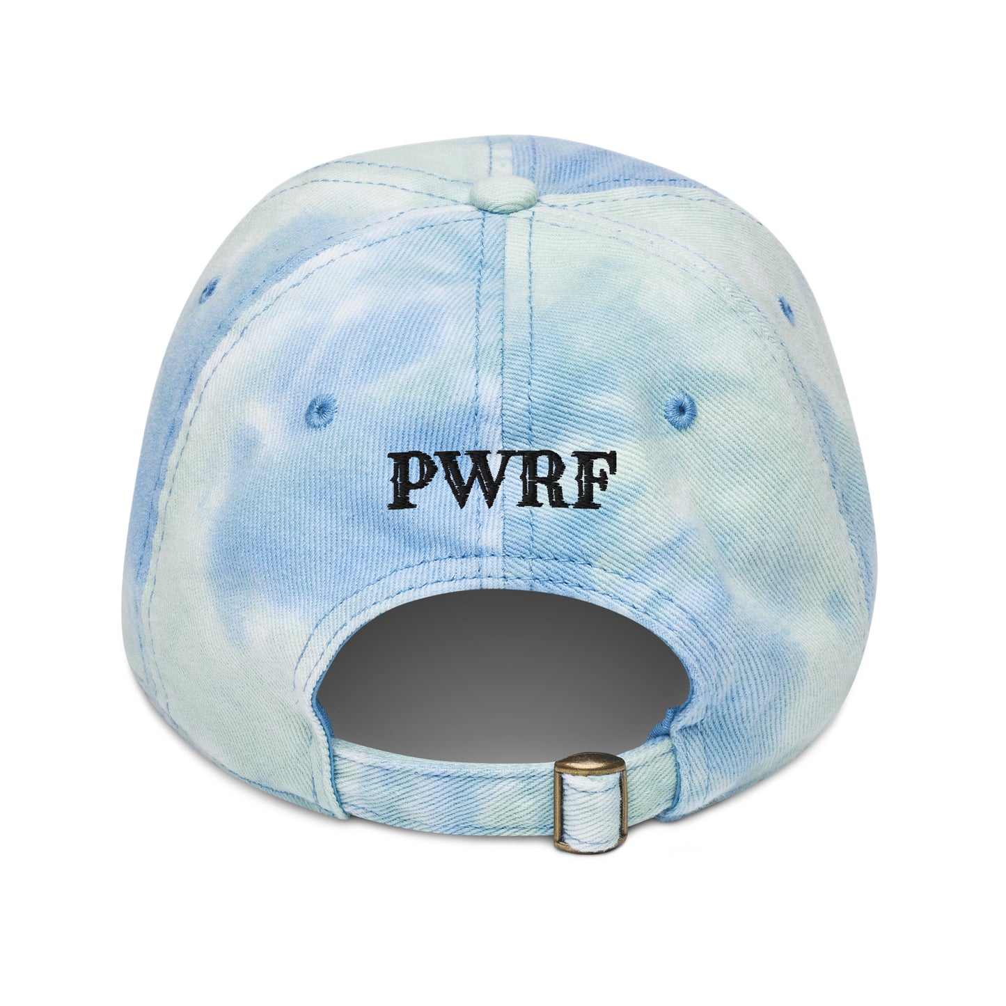 PWRF Brand Logo Tie Dye Hat