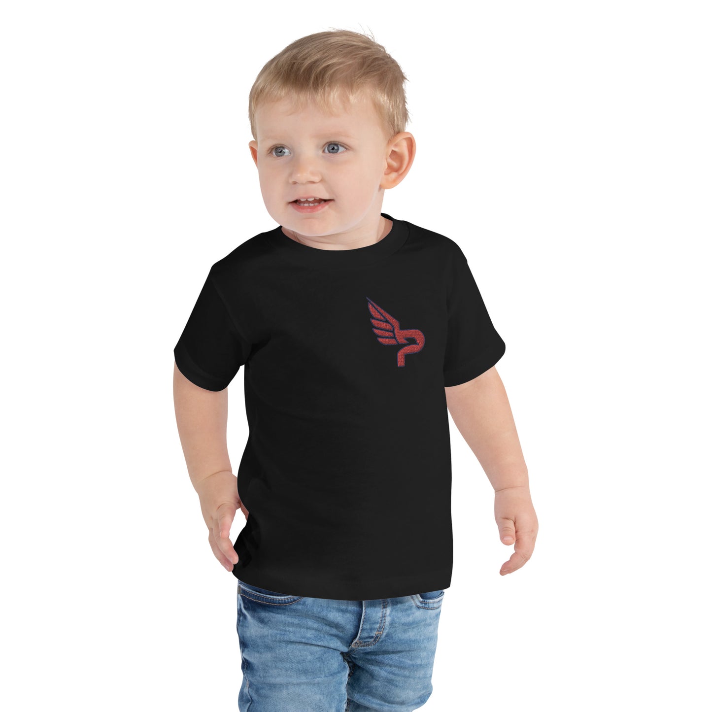 Toddler PWRF Red Logo Short Sleeve Tee