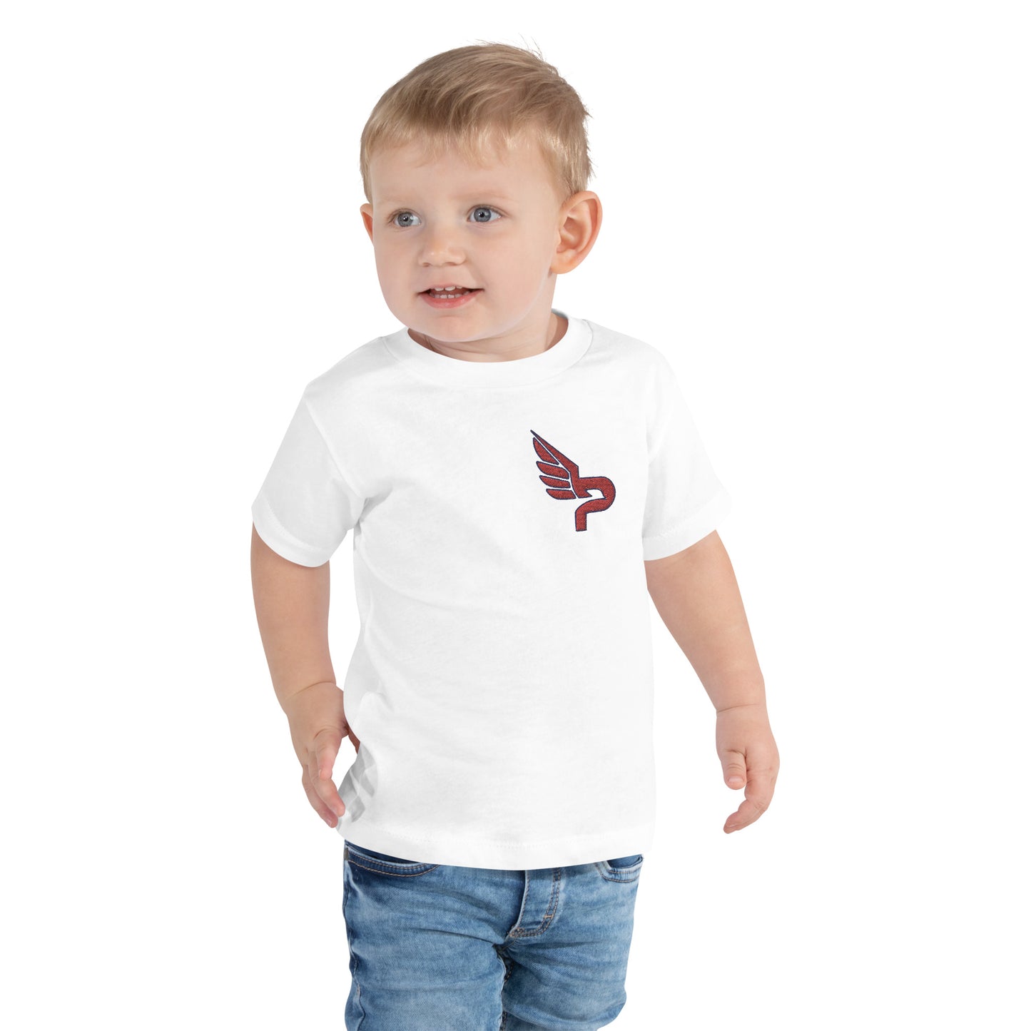 Toddler PWRF Red Logo Short Sleeve Tee