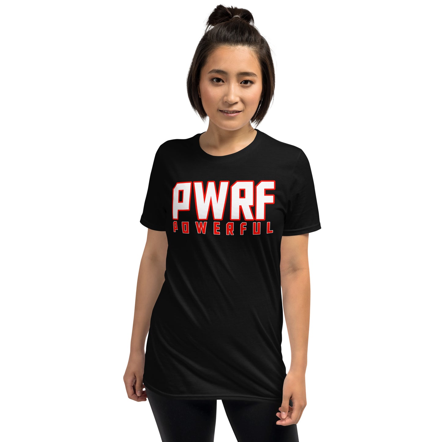 Women's PWRF Powerful Orange Short-Sleeve Unisex T-Shirt