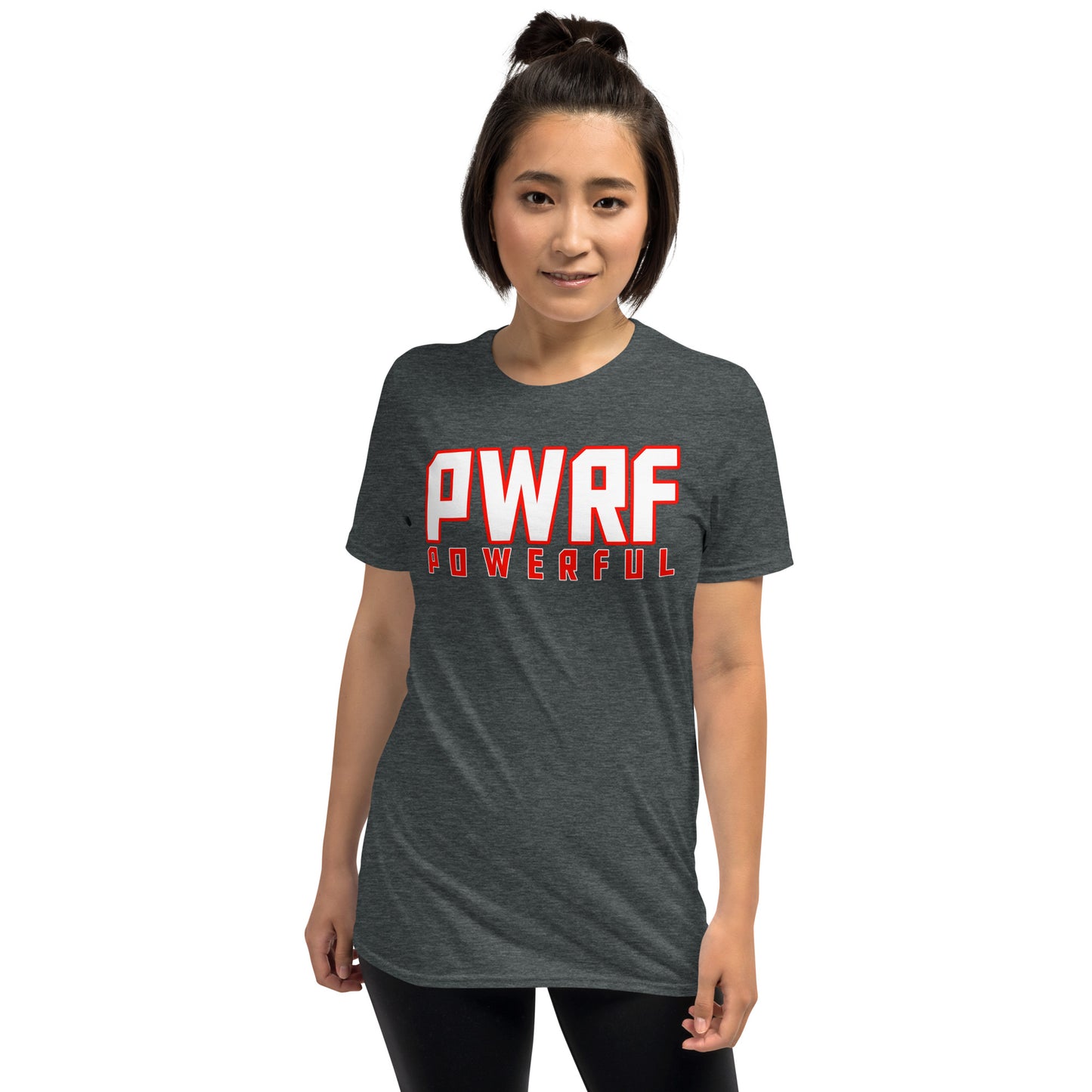 Women's PWRF Powerful Orange Short-Sleeve Unisex T-Shirt