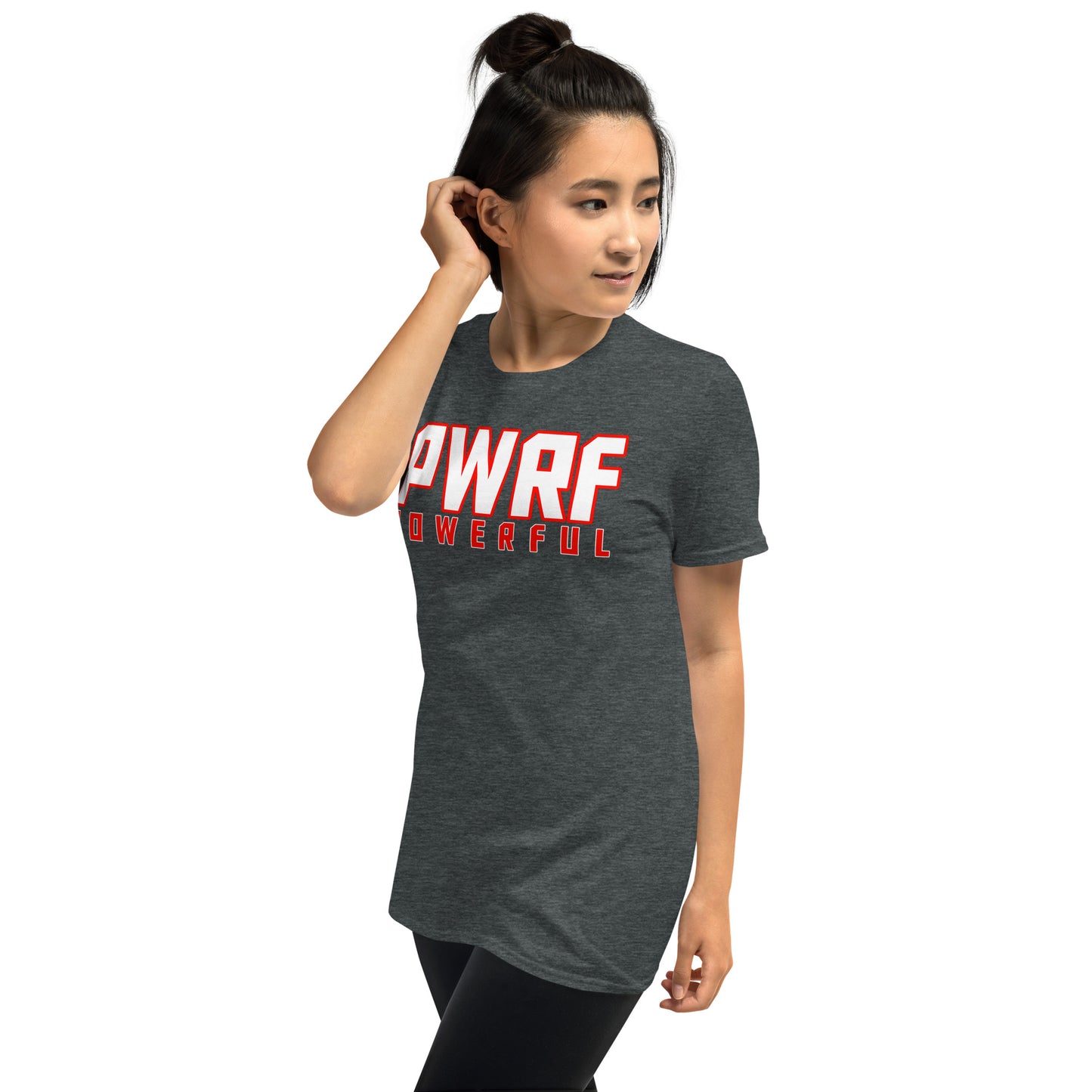 Women's PWRF Powerful Orange Short-Sleeve Unisex T-Shirt