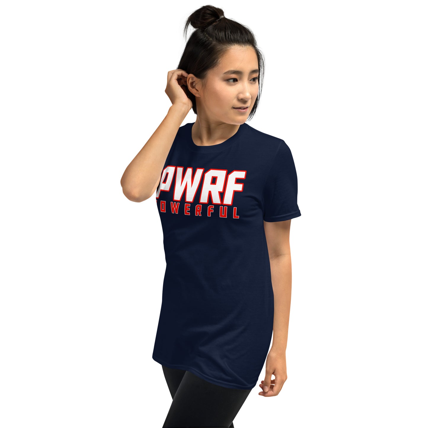 Women's PWRF Powerful Orange Short-Sleeve Unisex T-Shirt