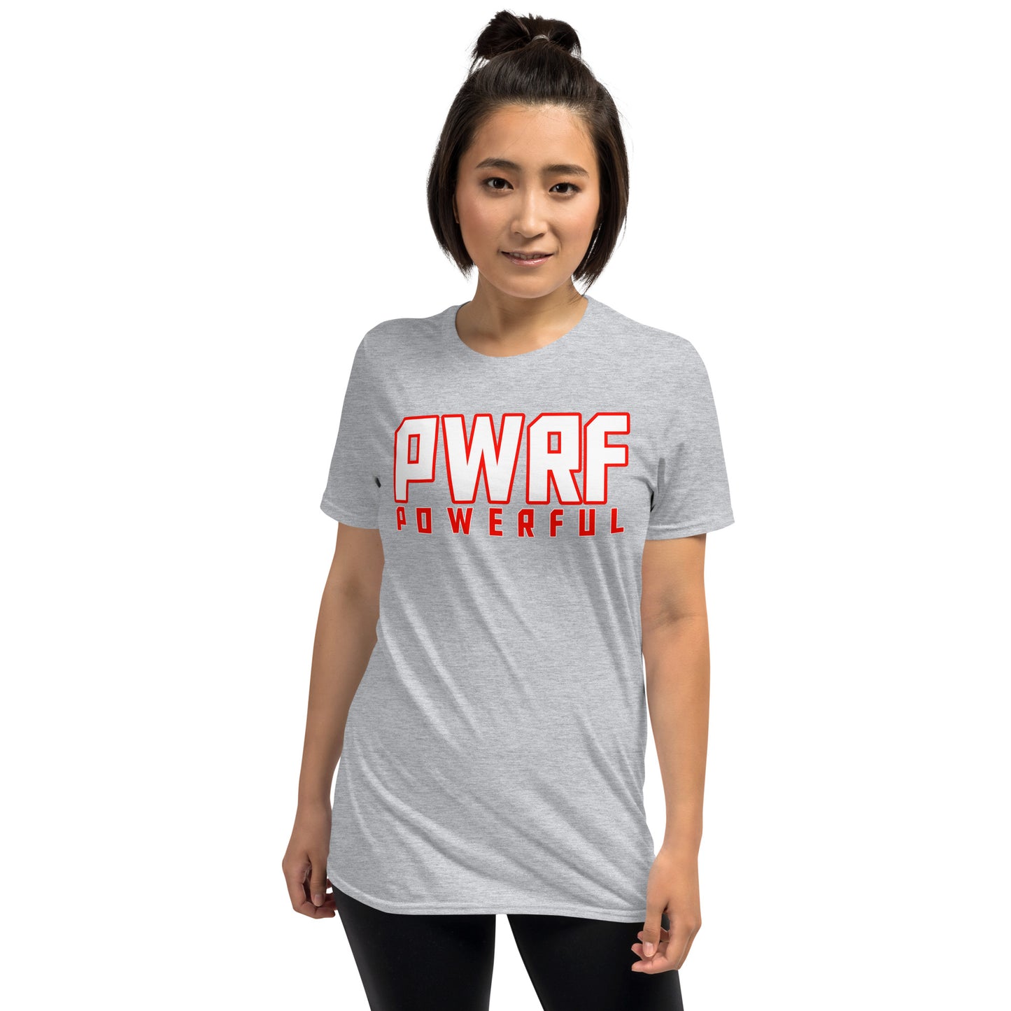 Women's PWRF Powerful Orange Short-Sleeve Unisex T-Shirt