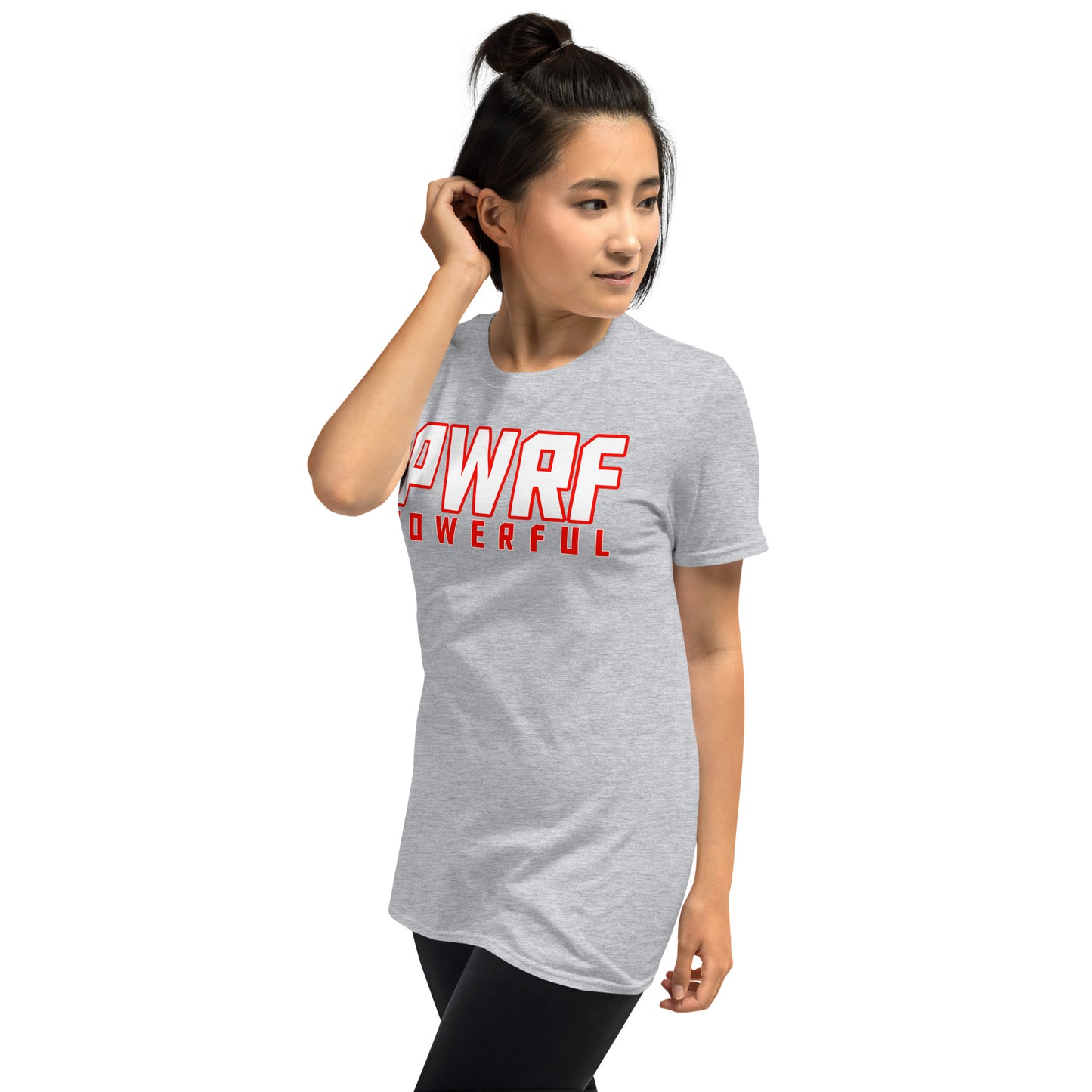 Women's PWRF Powerful Orange Short-Sleeve Unisex T-Shirt