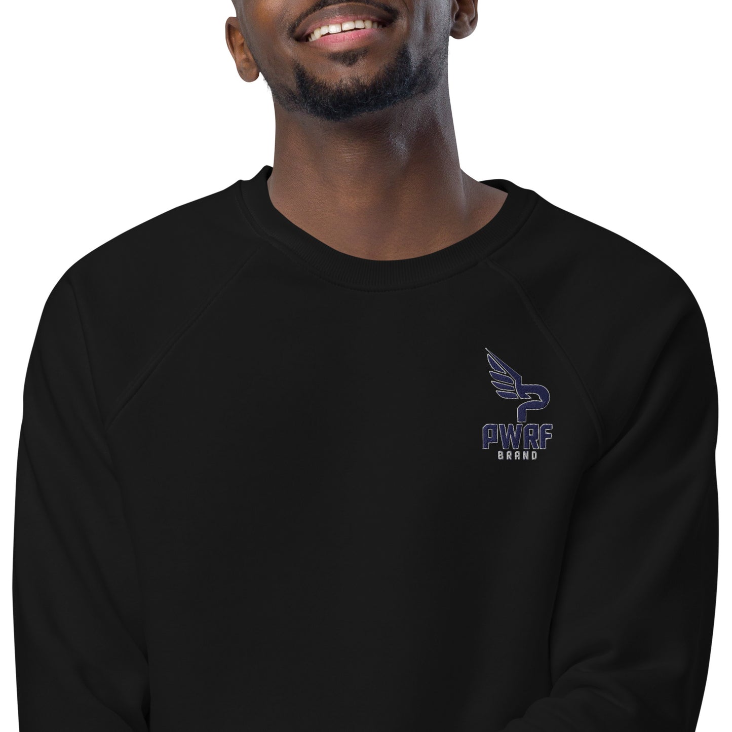 Men's Unisex Organic Raglan Sweatshirt