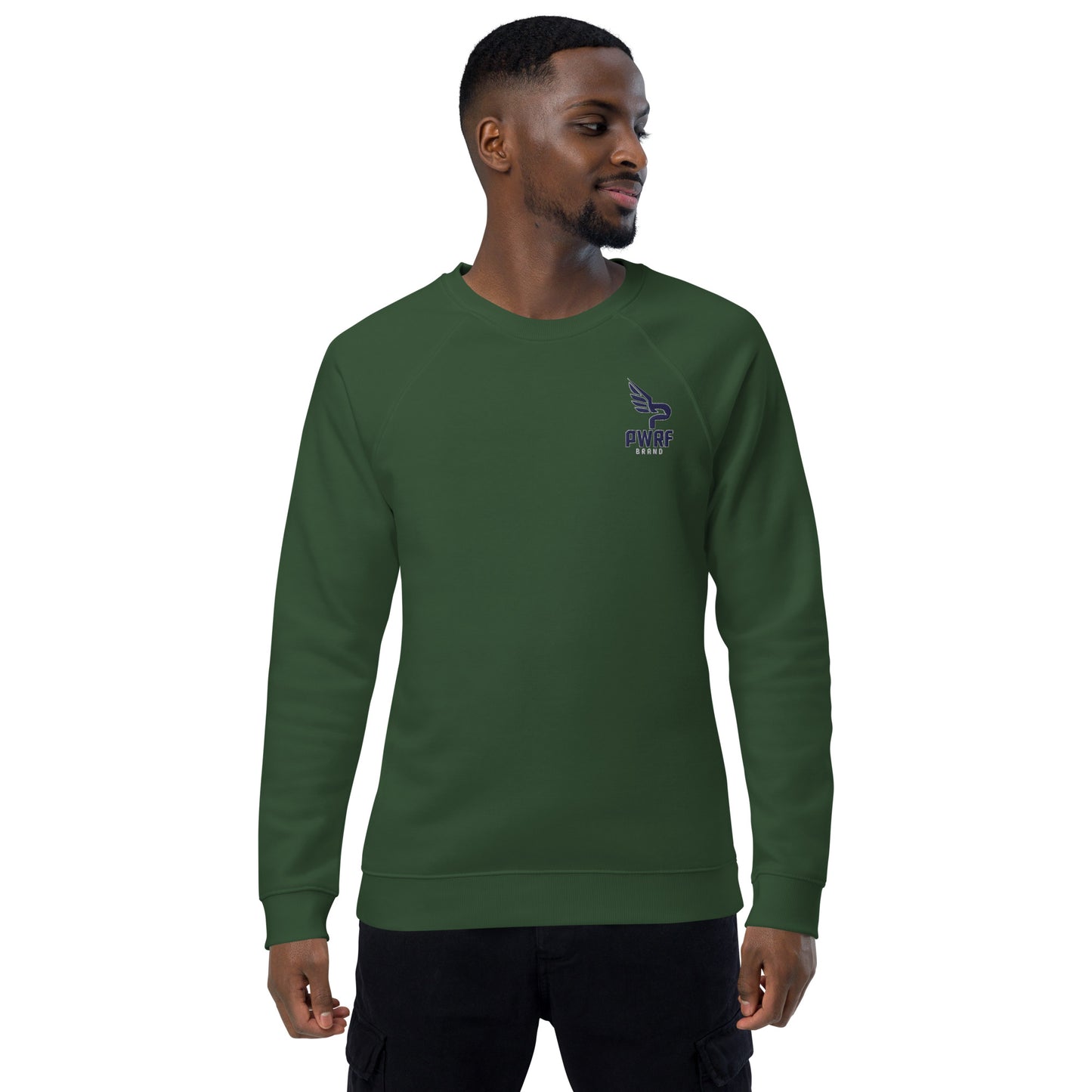 Men's Unisex Organic Raglan Sweatshirt