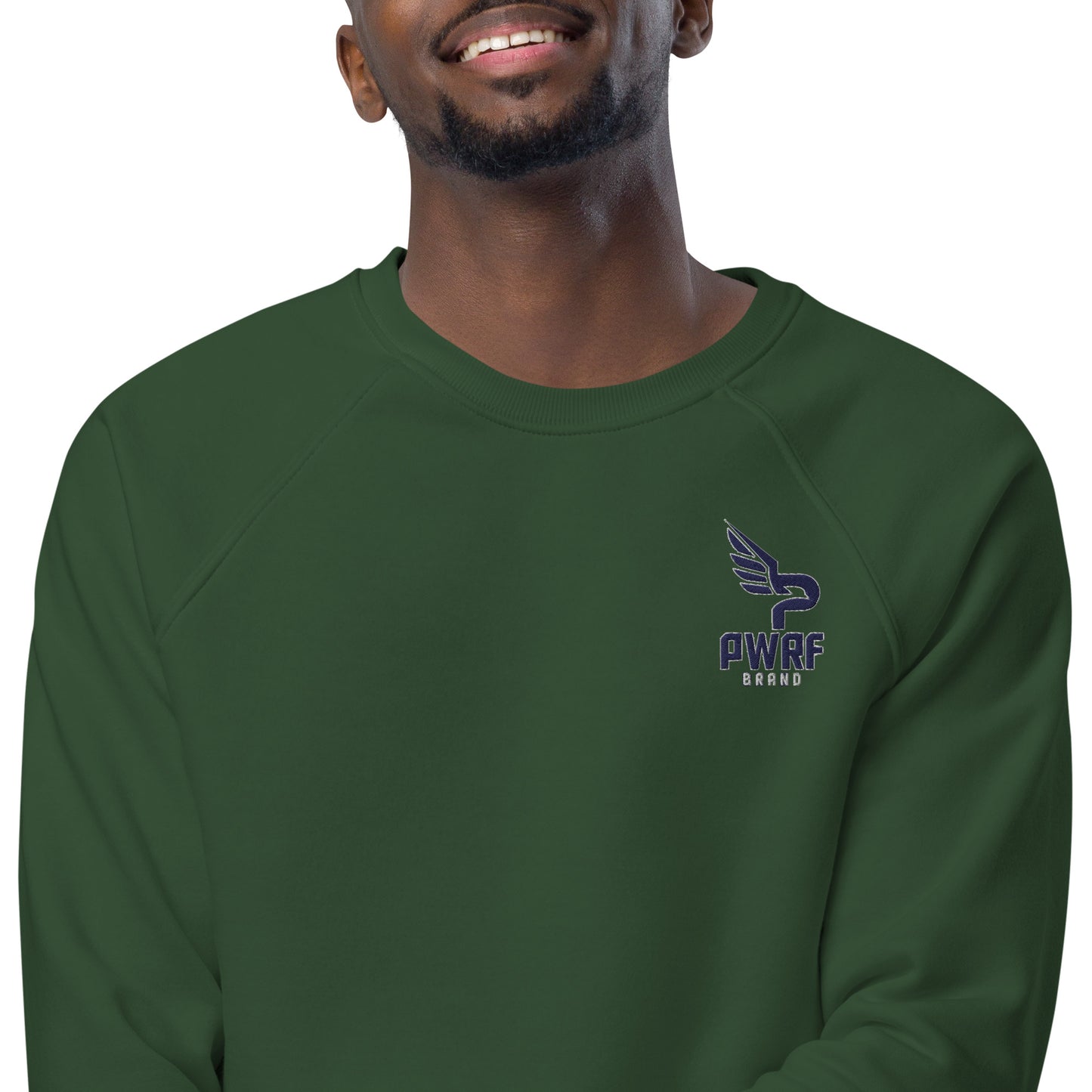 Men's Unisex Organic Raglan Sweatshirt