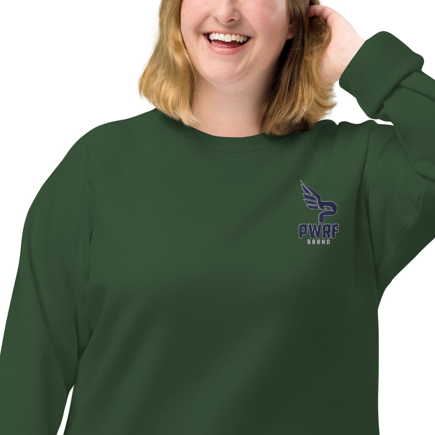 Women's Unisex Organic Raglan Sweatshirt