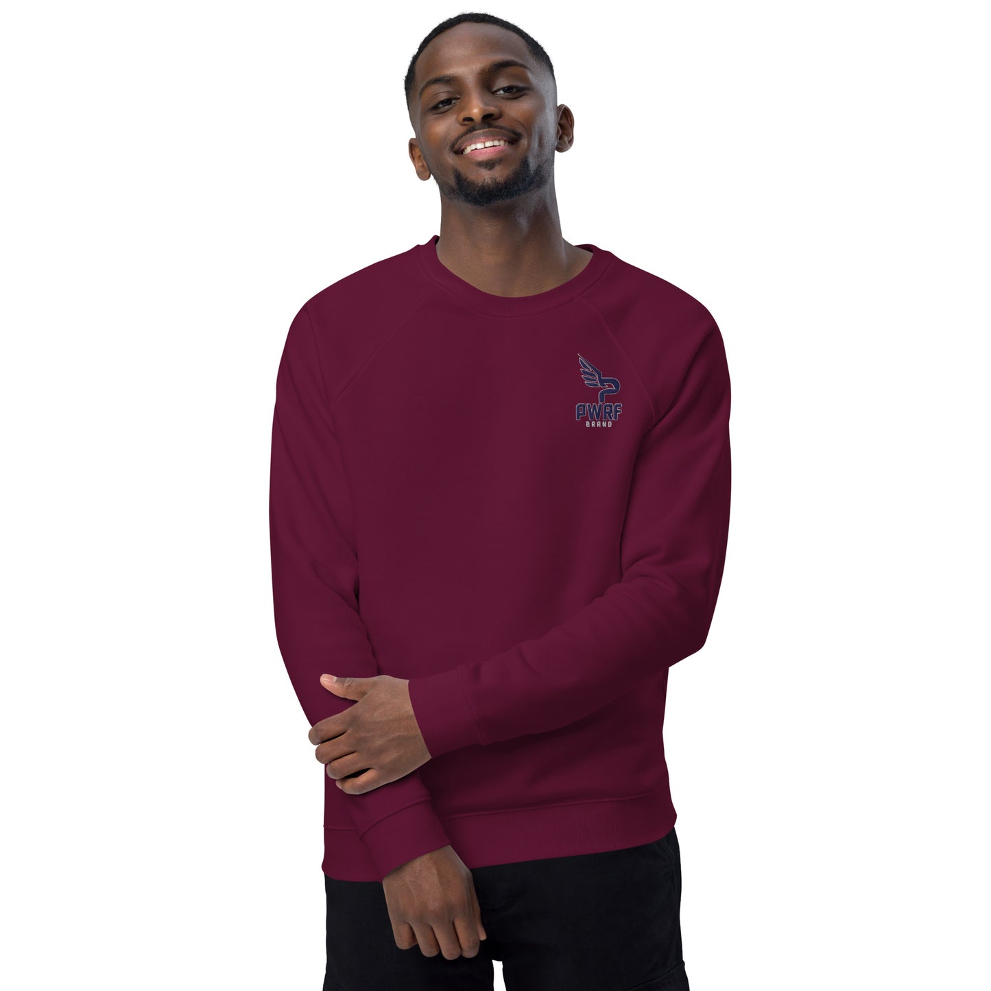 Men's Unisex Organic Raglan Sweatshirt