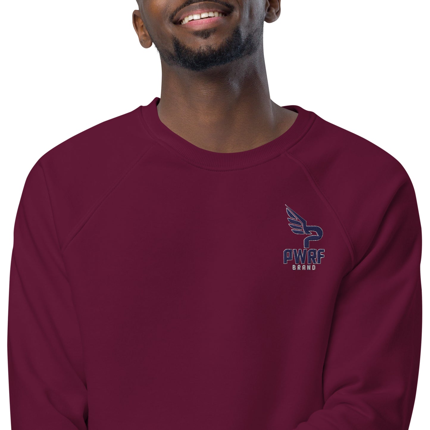 Men's Unisex Organic Raglan Sweatshirt