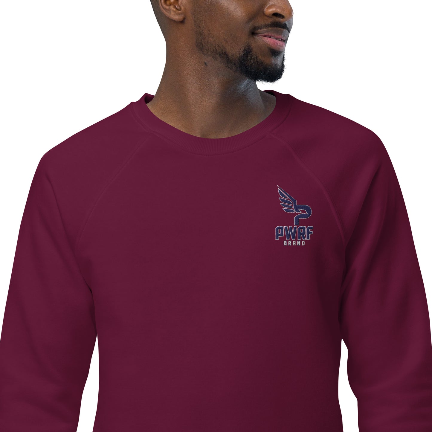 Men's Unisex Organic Raglan Sweatshirt