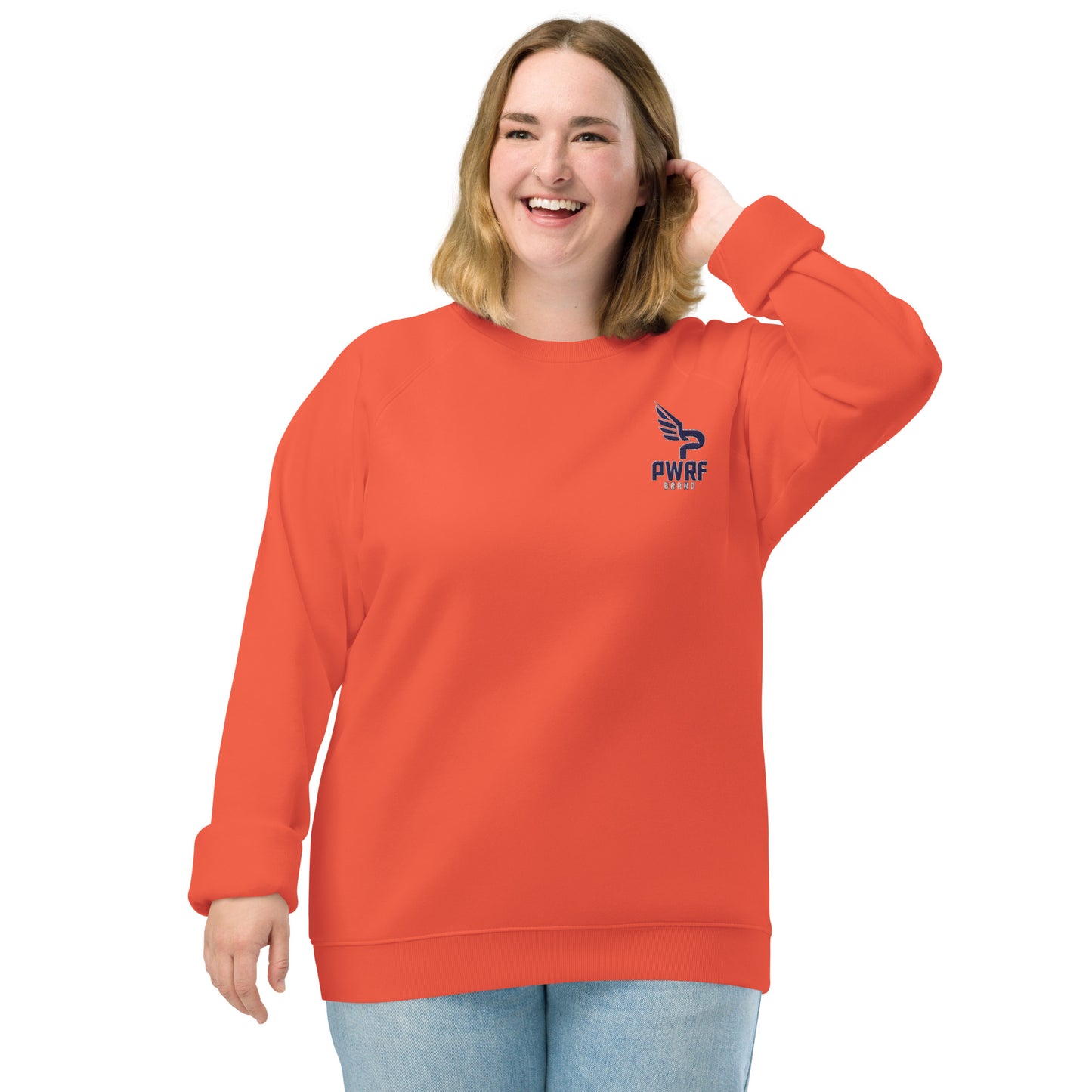 Women's Unisex Organic Raglan Sweatshirt