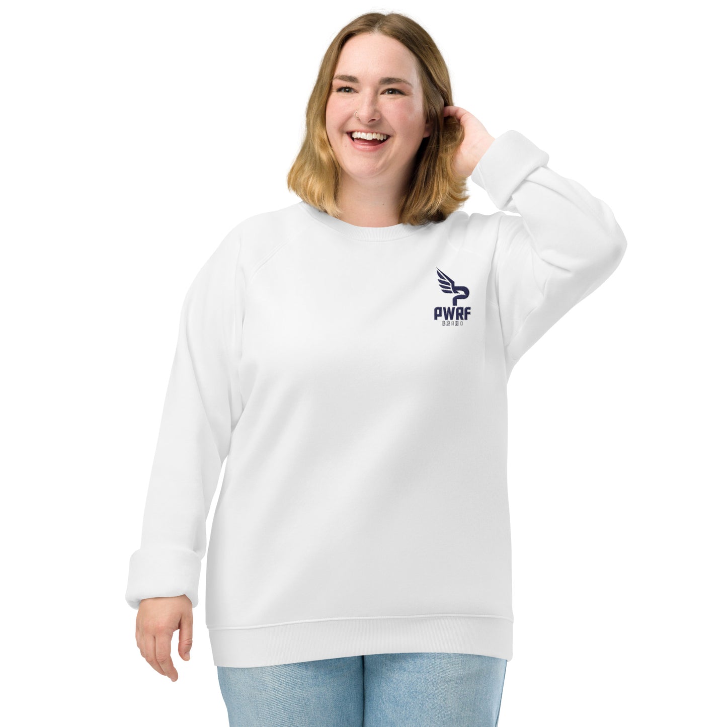 Women's Unisex Organic Raglan Sweatshirt