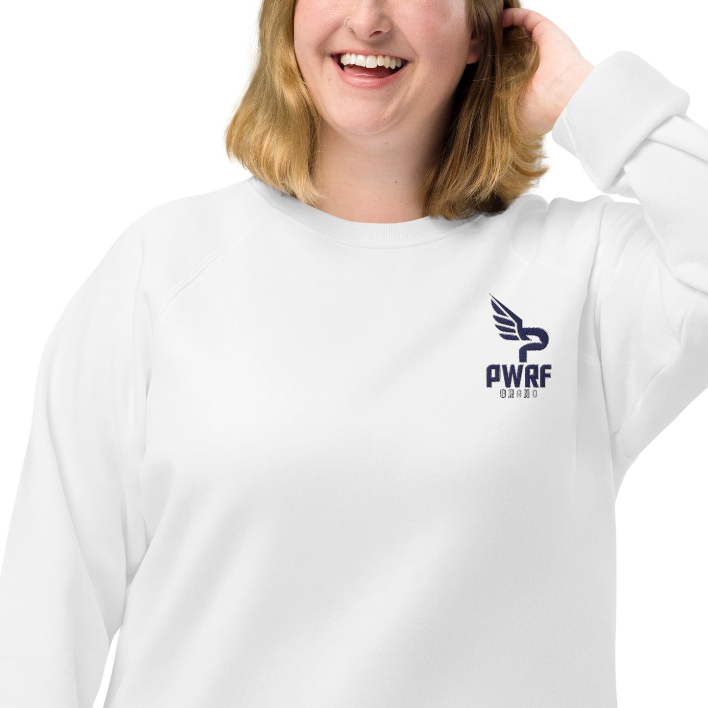 Women's Unisex Organic Raglan Sweatshirt