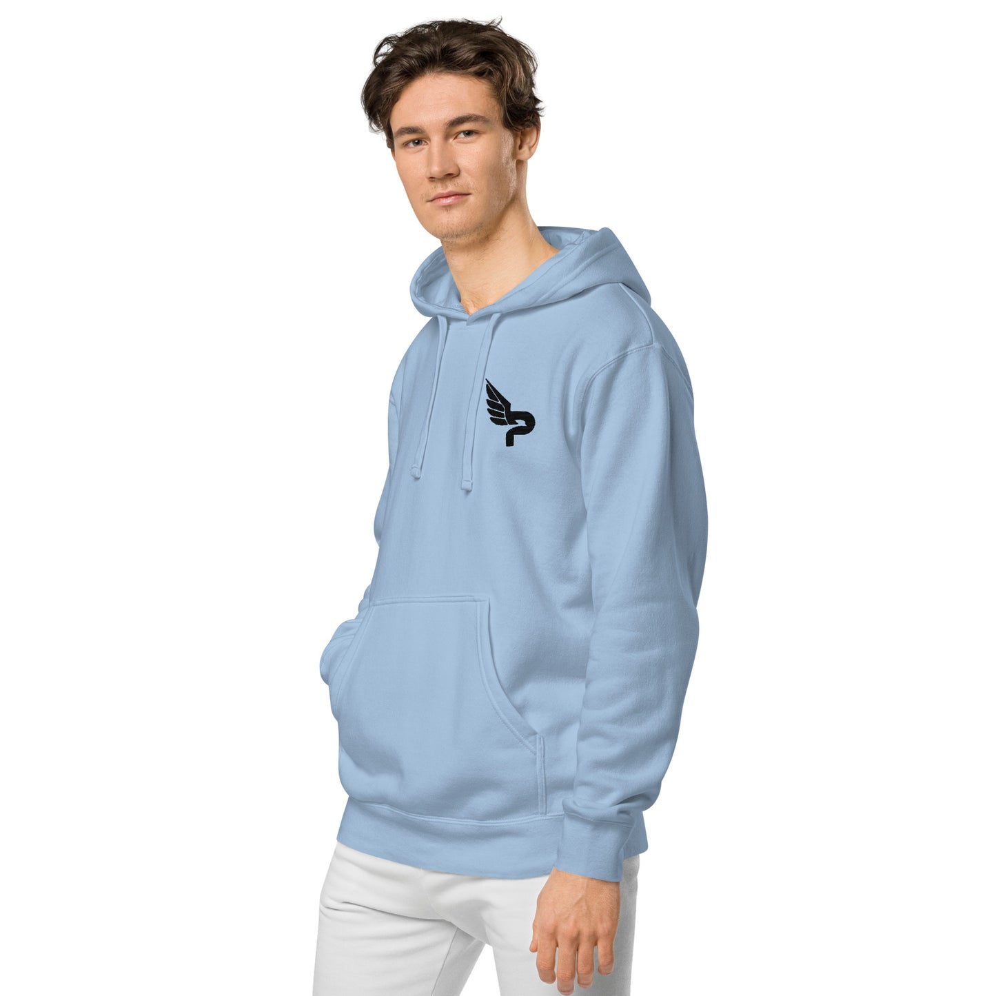 Men's PWRF Brand Unisex Pigment-Dyed Hoodie