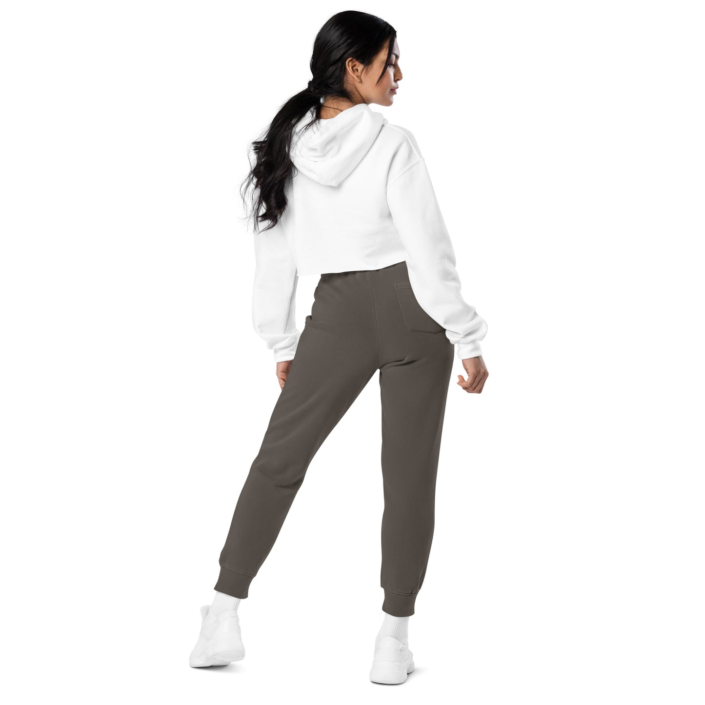 Women's PWRF Brand Logo Unisex Pigment-Dyed Sweatpants