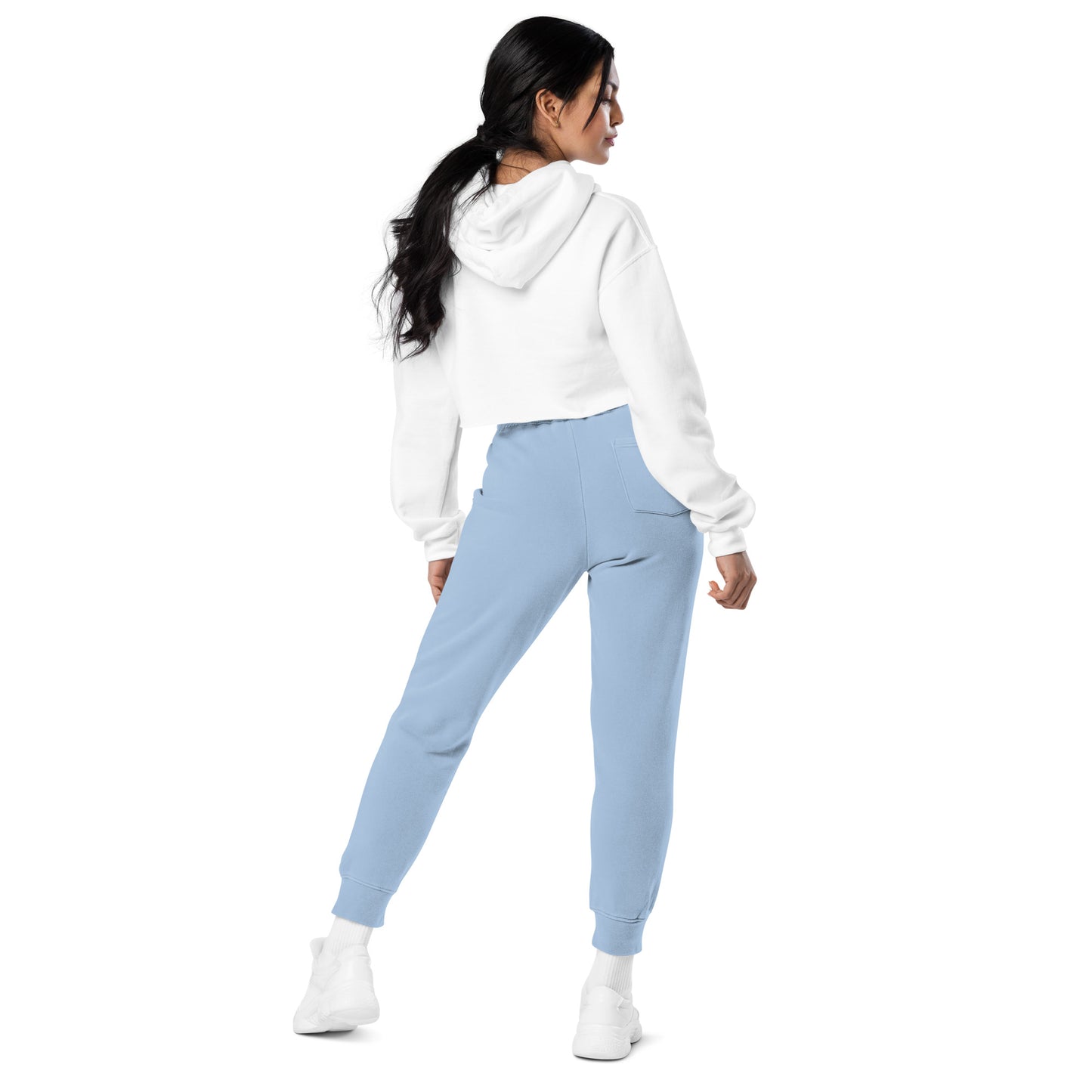 Women's PWRF Brand Logo Unisex Pigment-Dyed Sweatpants