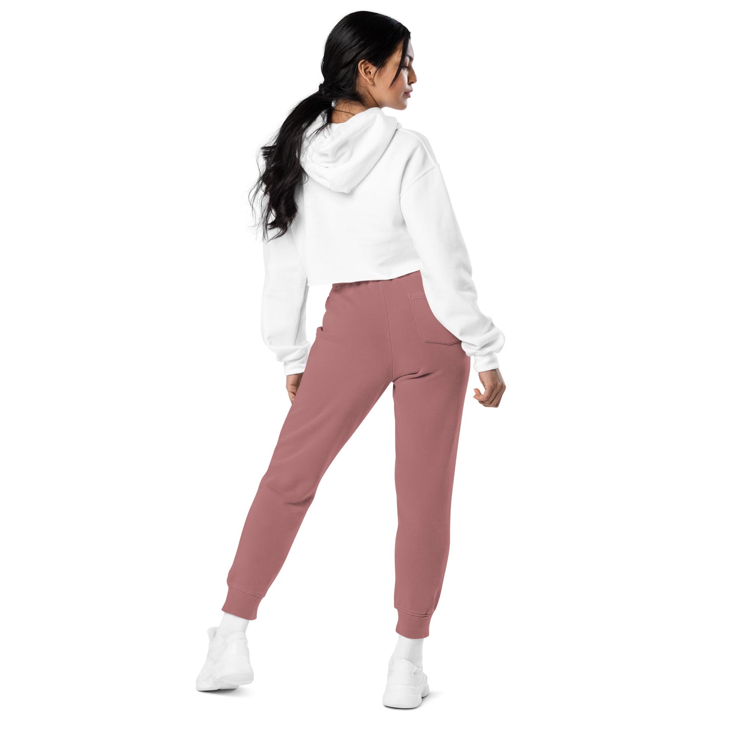 Women's PWRF Brand Logo Unisex Pigment-Dyed Sweatpants