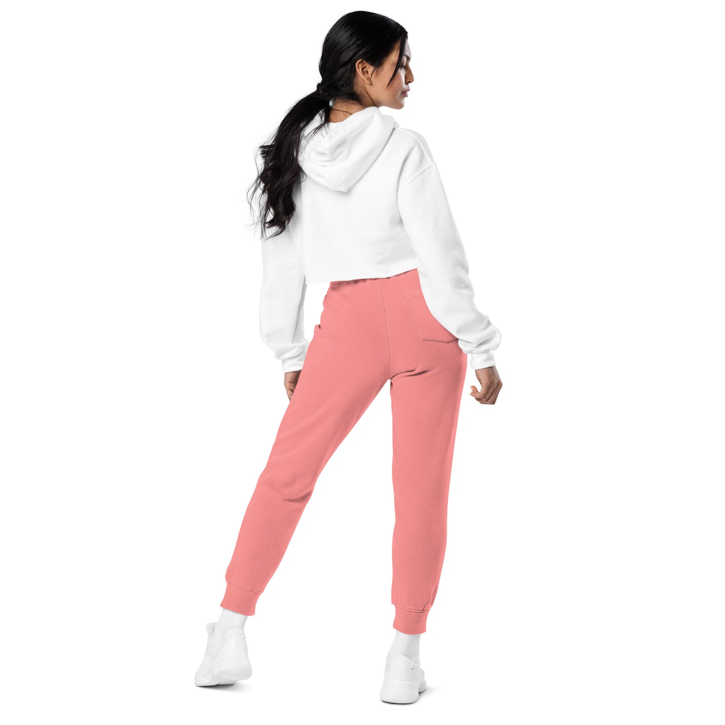 Women's PWRF Brand Logo Unisex Pigment-Dyed Sweatpants