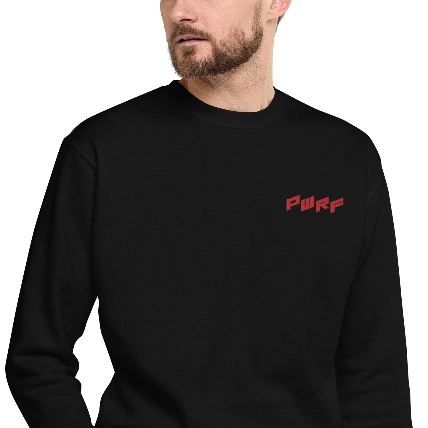 Men's PWRF Red Unisex Premium Sweatshirt