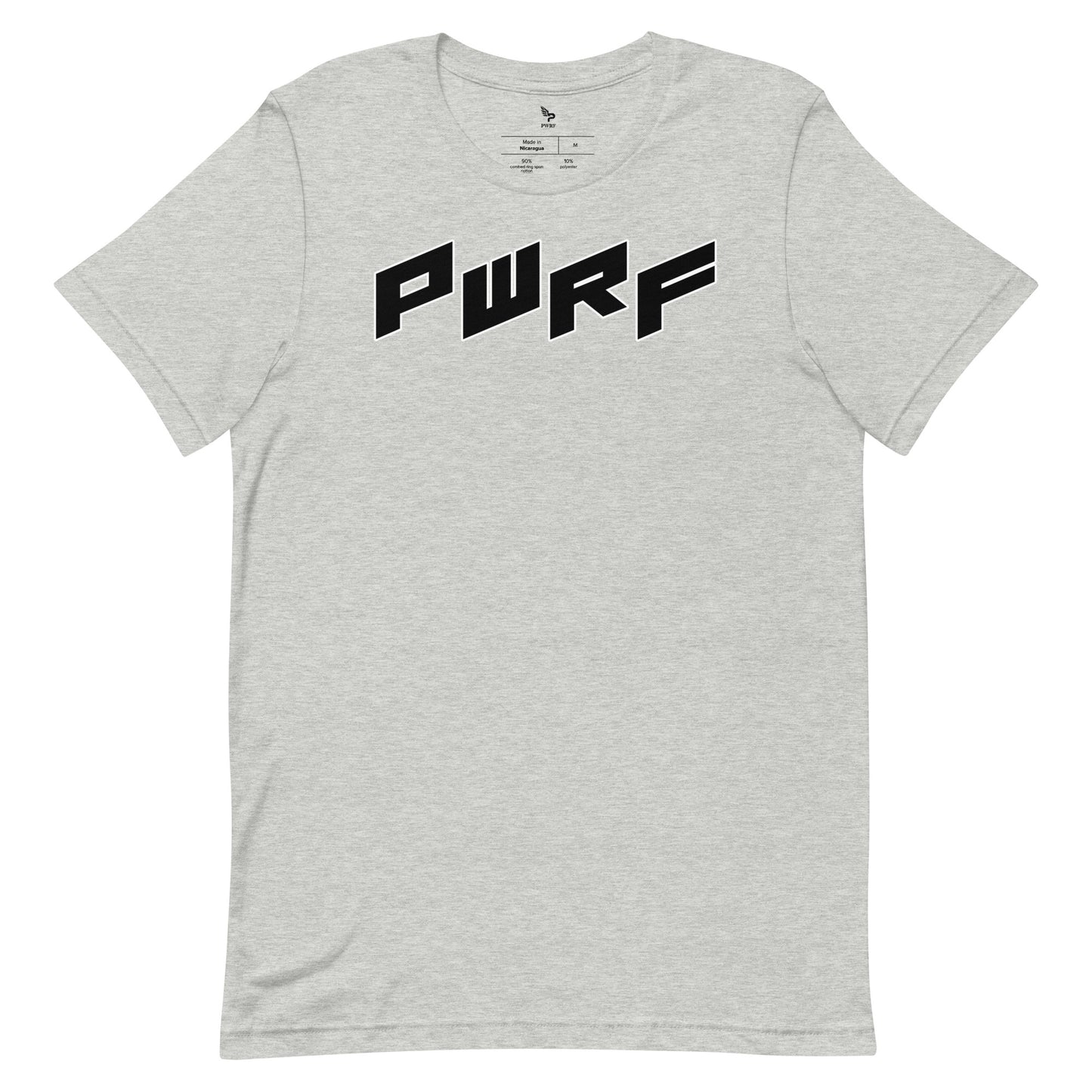 Unisex T-Shirt PWRF Black Lettering