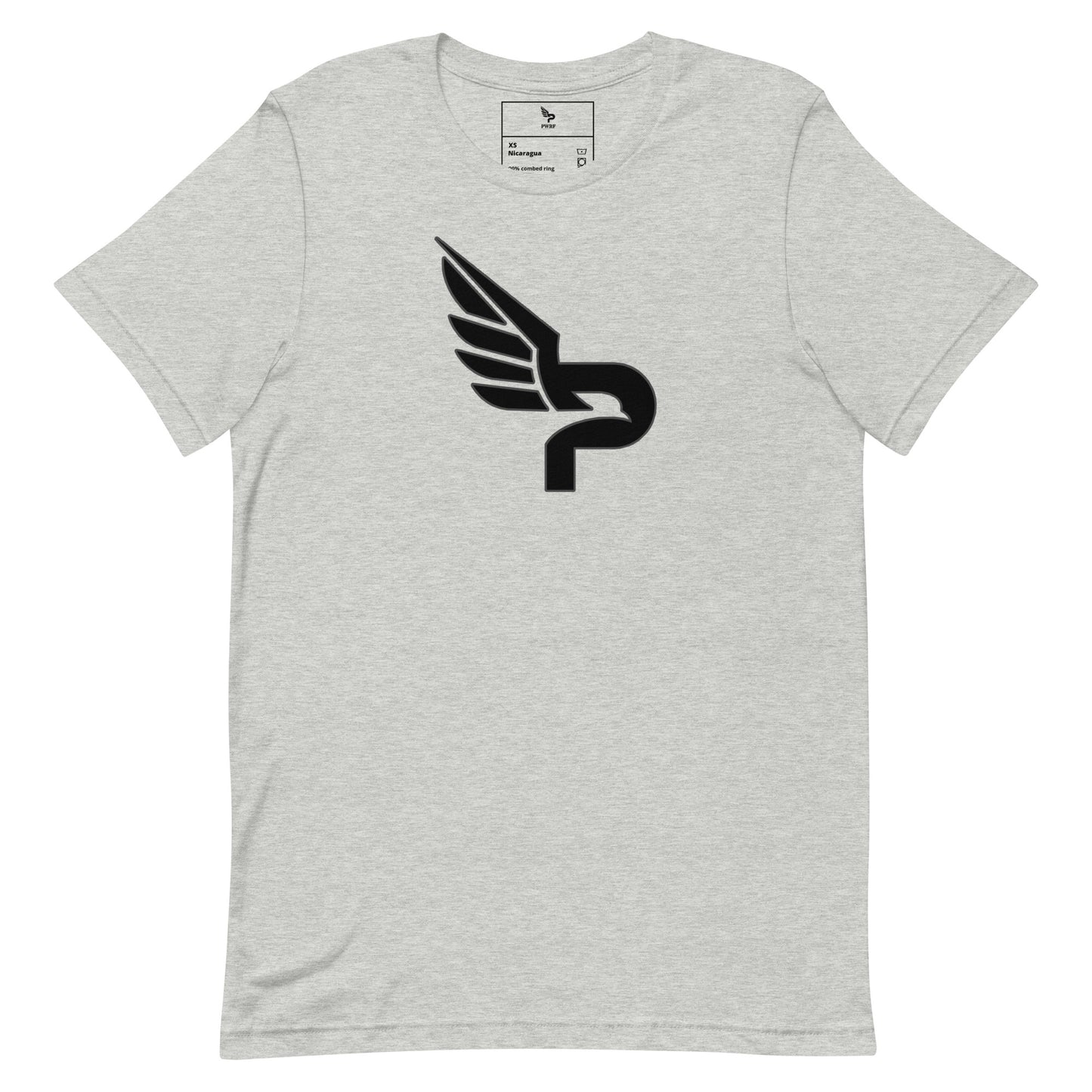 Unisex PWRF Brand Logo Centered T-shirt