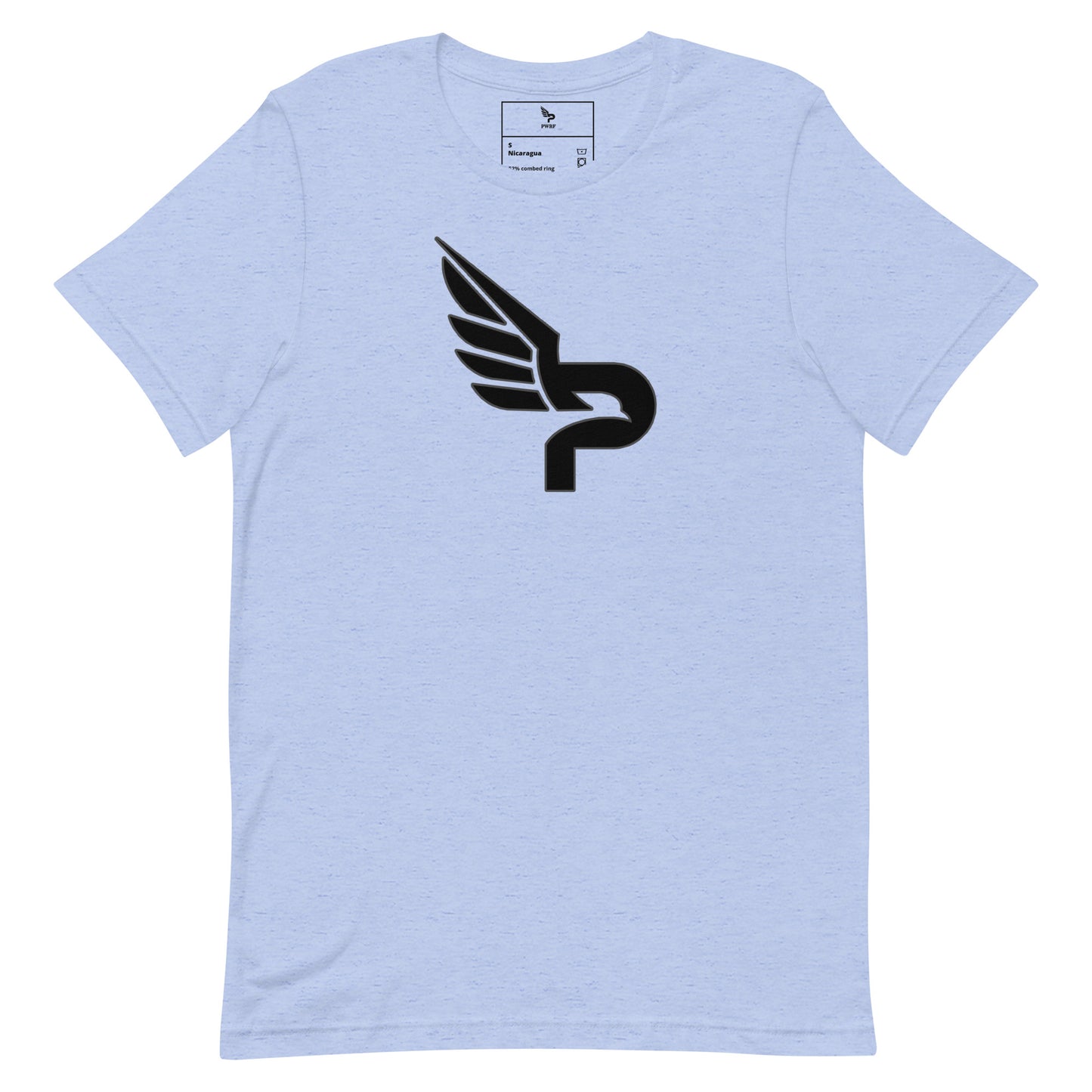 Unisex PWRF Brand Logo Centered T-shirt