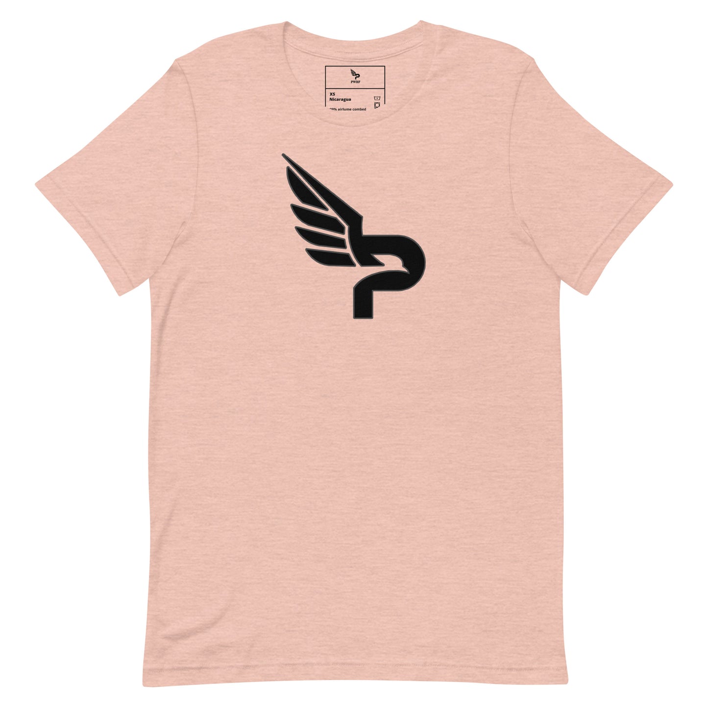 Unisex PWRF Brand Logo Centered T-shirt