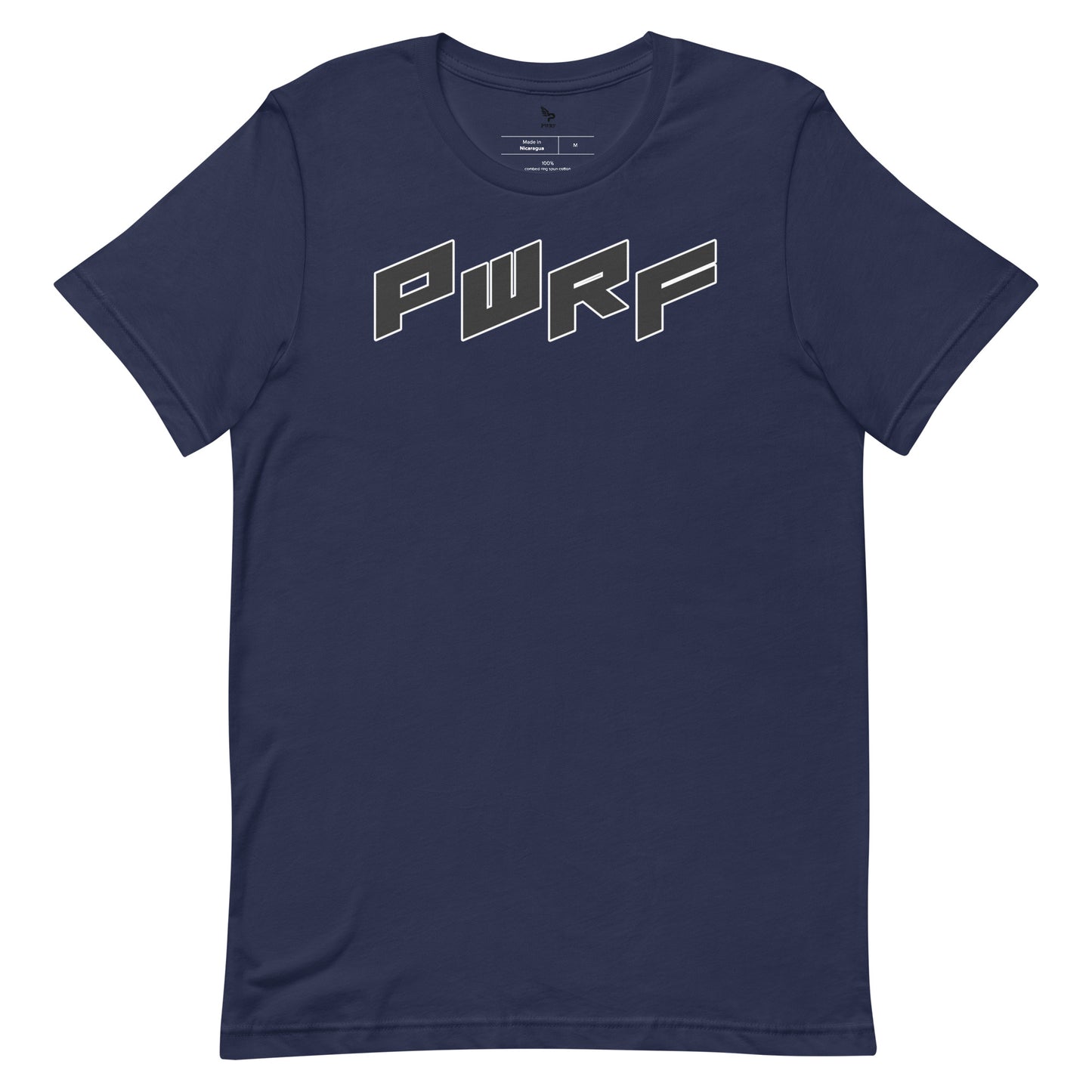 Unisex T-Shirt PWRF Black Lettering