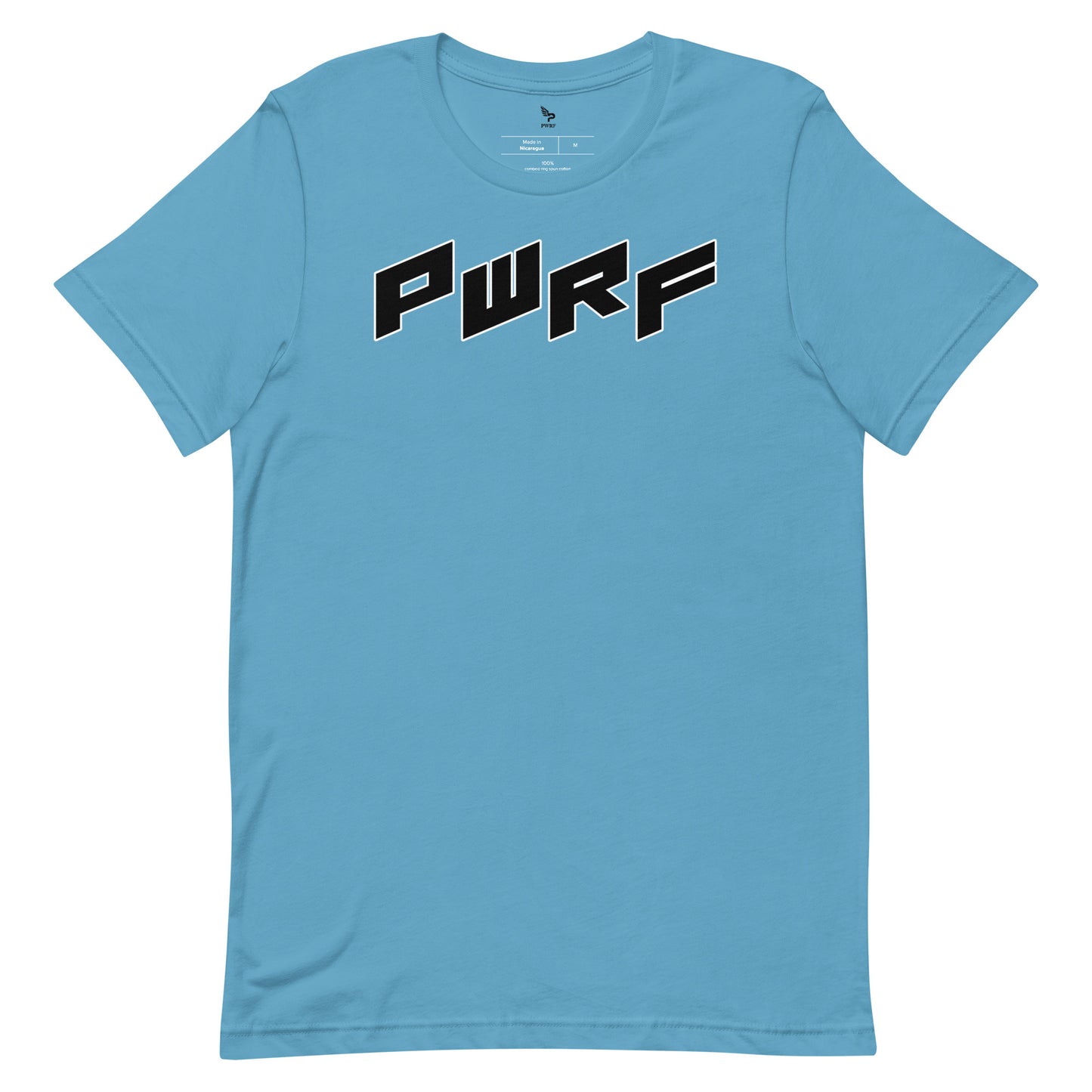 Unisex T-Shirt PWRF Black Lettering