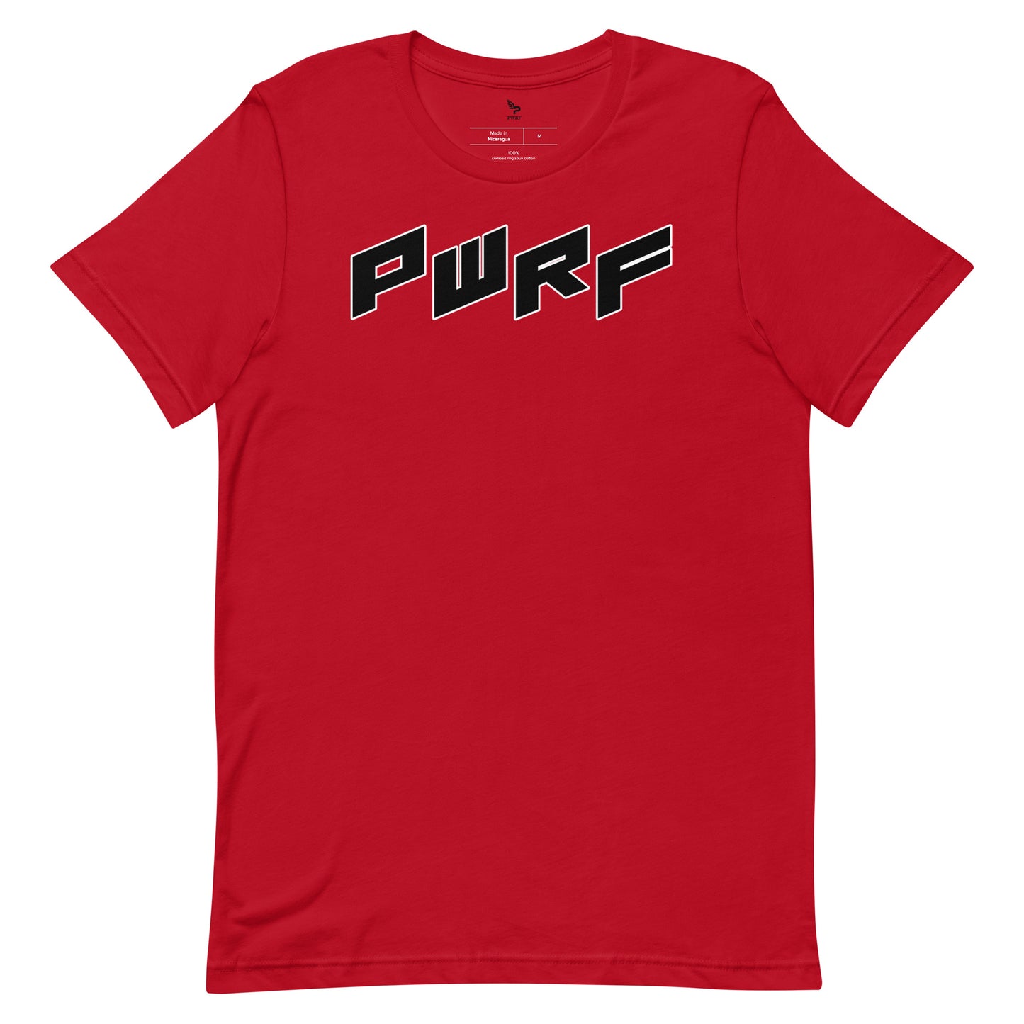 Unisex T-Shirt PWRF Black Lettering