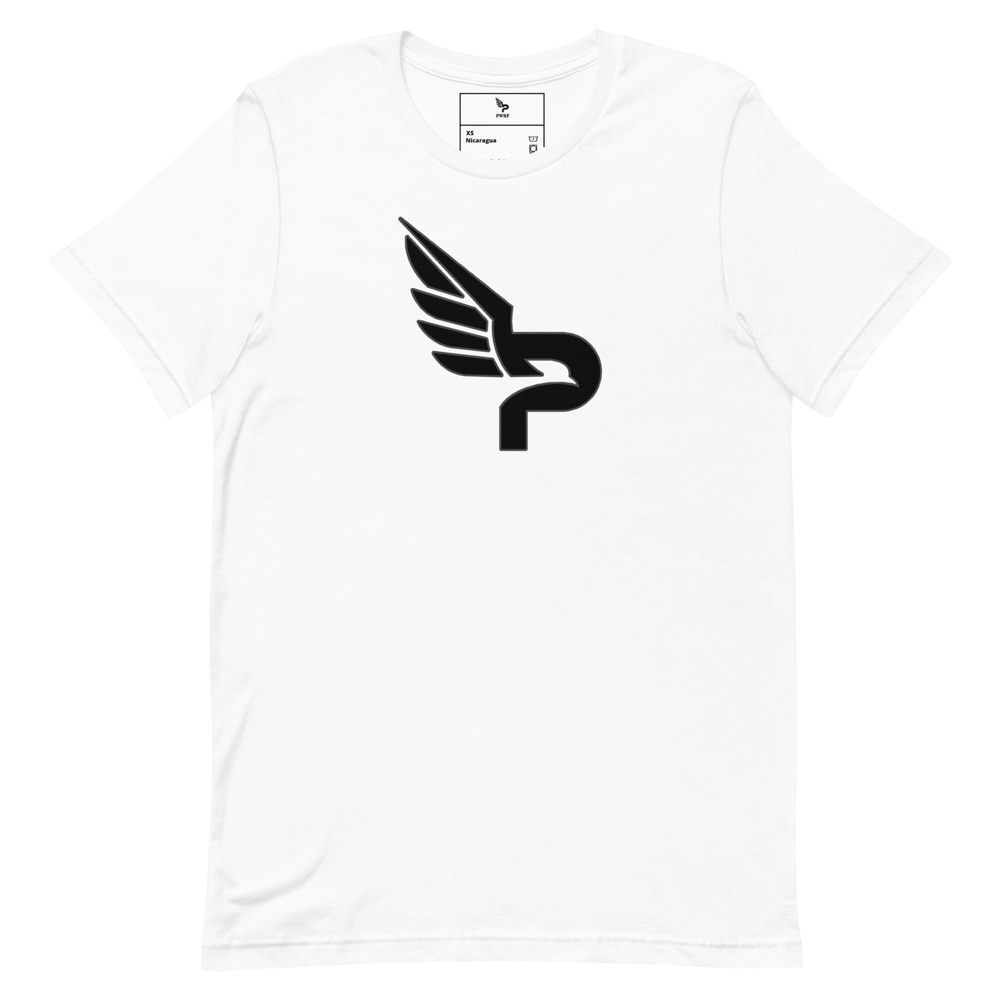 Unisex PWRF Brand Logo Centered T-shirt