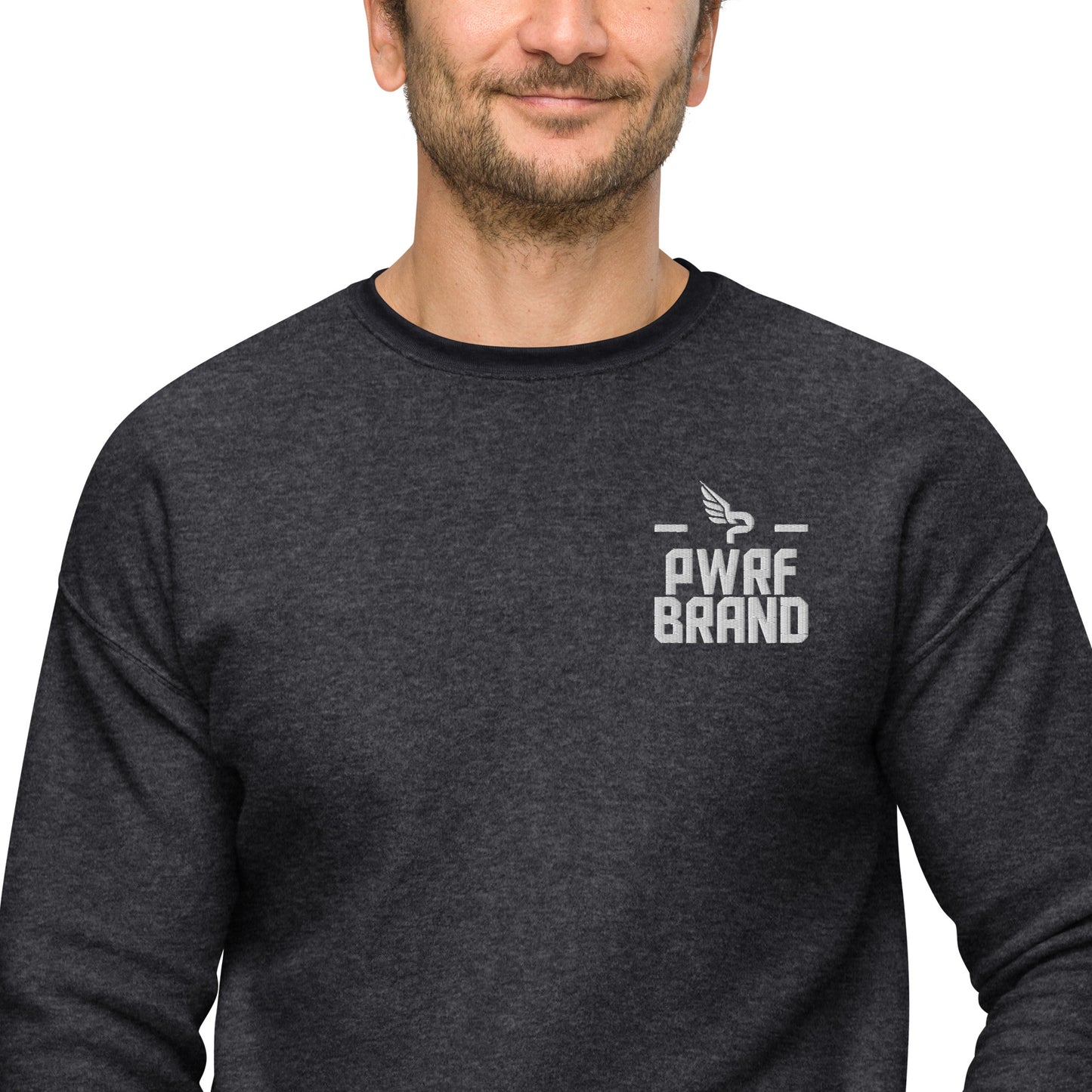 Men's PWRF Brand Unisex Sueded Fleece Sweatshirt