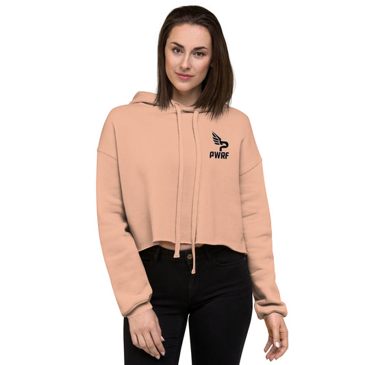 Women's PWRF Logo Left Chest Crop Hoodie