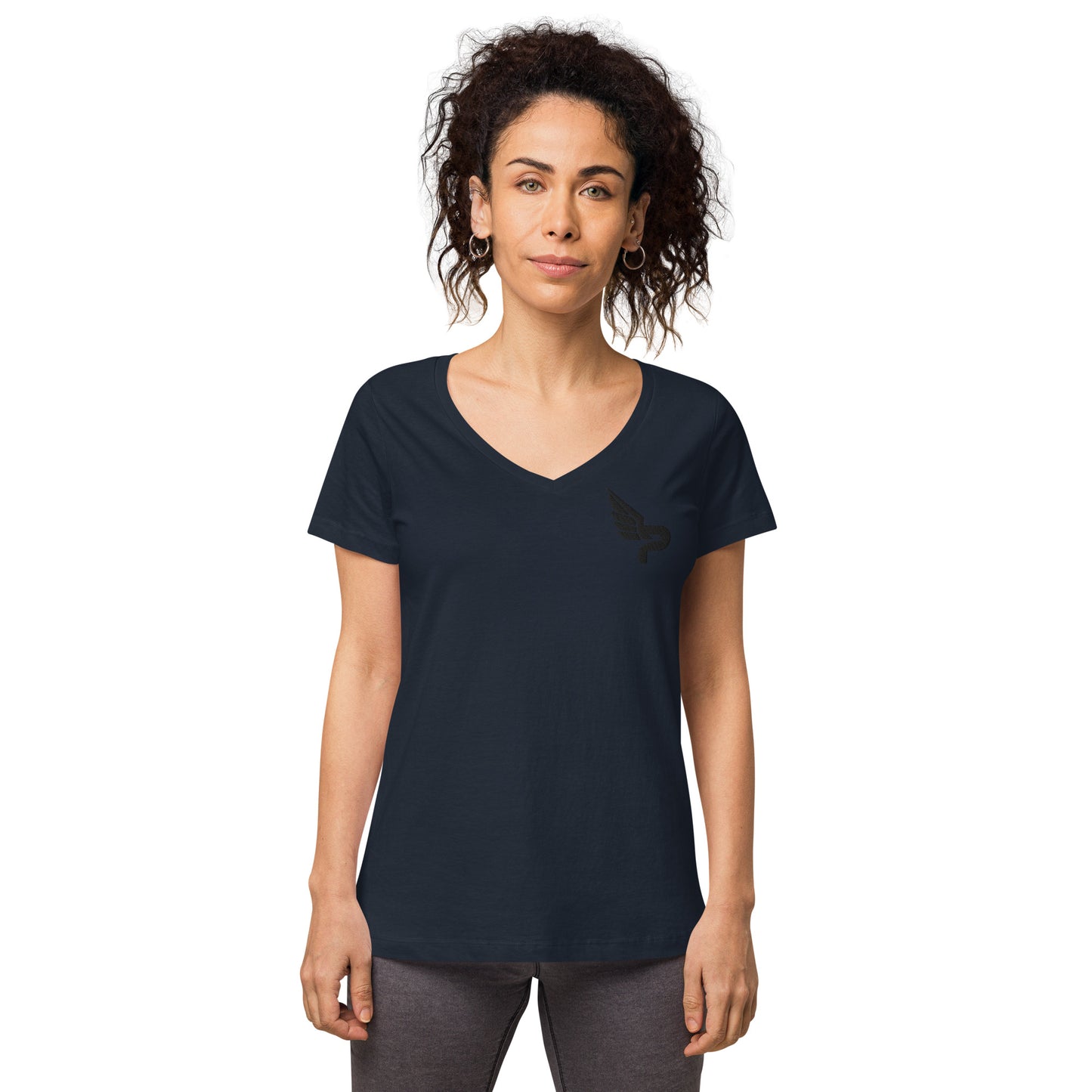 Women’s Fitted V-Neck T-Shirt