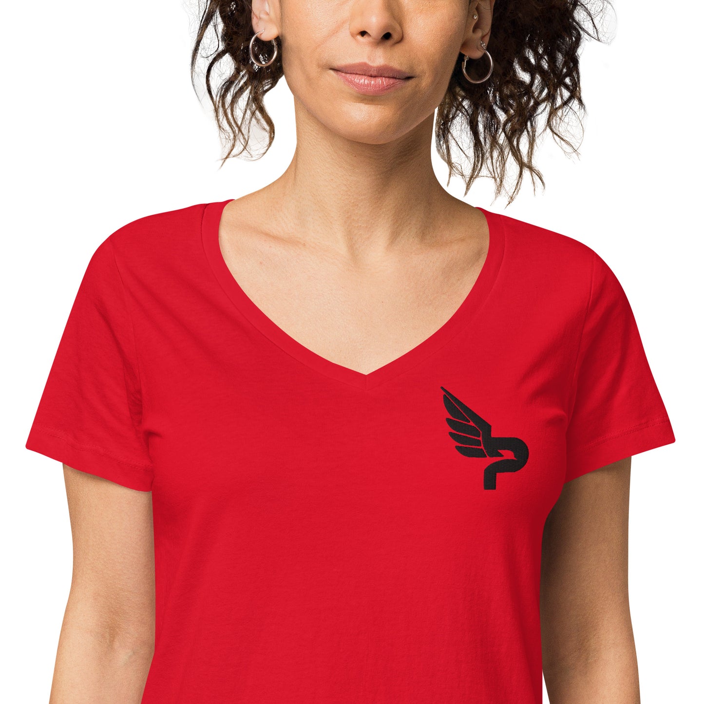 Women’s Fitted V-Neck T-Shirt