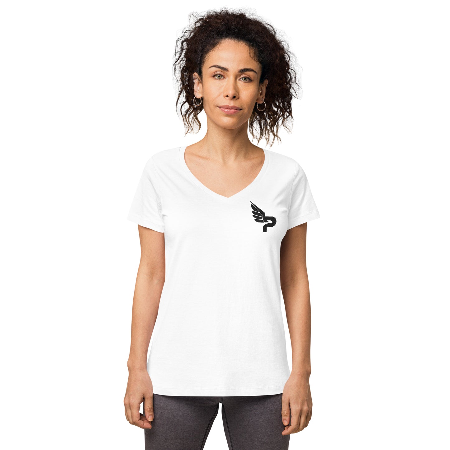 Women’s Fitted V-Neck T-Shirt