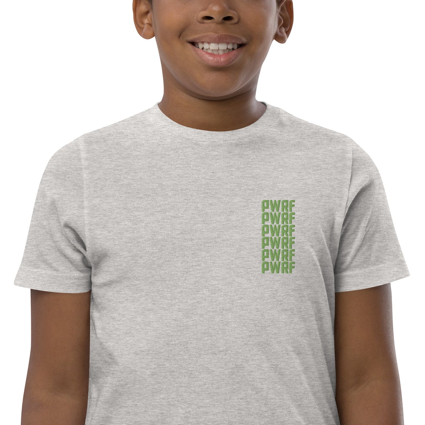 Youth PWRF 6x Green Jersey T-shirt