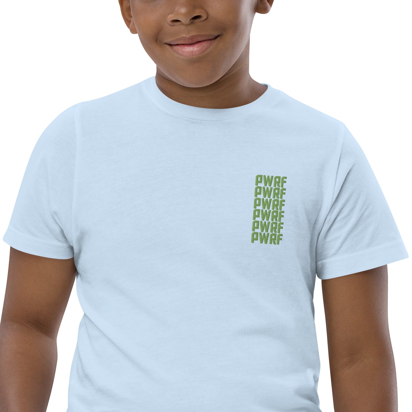 Youth PWRF 6x Green Jersey T-shirt