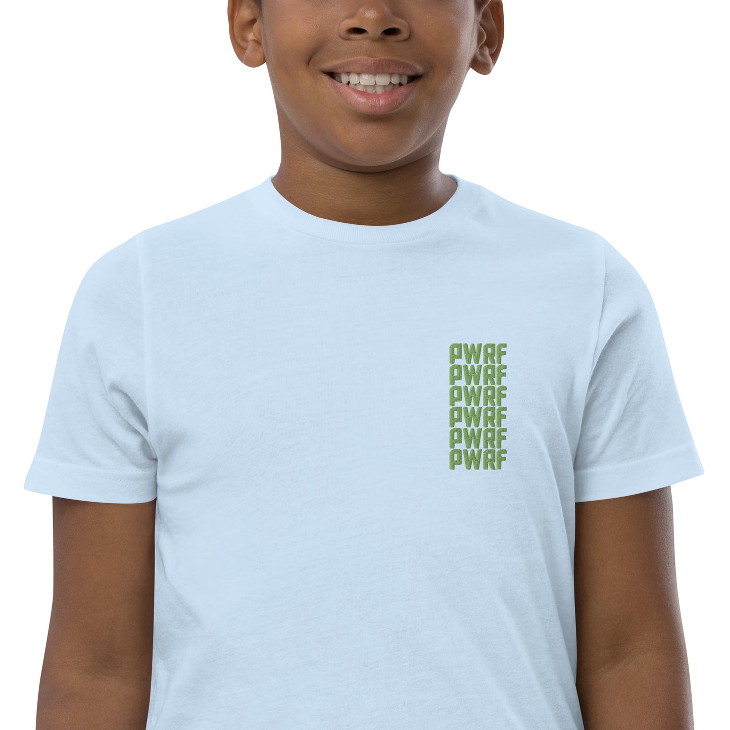 Youth PWRF 6x Green Jersey T-shirt